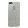 Carcasă sclipitoare pentru iPhone 5 / 5S / SE (2016) - argintiu
