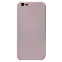 Husă de protecție din silicon cu margini drepte pentru iPhone 6 / 6S - violet