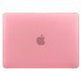Husă transparentă mată pentru MacBook Pro 15" (A1707 / A1990) - roz