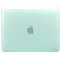 Husă transparentă mată pentru MacBook Pro 15" (A1707 / A1990) - verde pastel