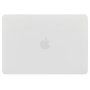 Husă transparentă mată pentru MacBook Pro 15" (A1707 / A1990) - alb