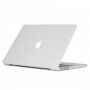 Husă transparentă mată pentru MacBook Pro 15" (A1707 / A1990) - alb