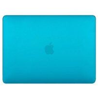 Husă transparentă mată pentru MacBook Pro 15" (A1398) - albastru