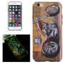 Carcasă de protecţie, luminoasă în întuneric, pentru Apple iPhone 6 / 6S - motocicletă