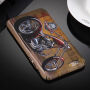 Carcasă de protecţie, luminoasă în întuneric, pentru Apple iPhone 6 / 6S - motocicletă