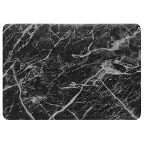 Husă de marmură cu partea de jos neagră pentru MacBook Pro 15" (A1398) - negru