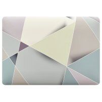 Carcasă mată pentru MacBook Pro 15" (A1398) - abstracţie geometrică