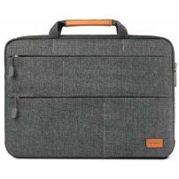 Servietă multifuncţională cu stativ, pentru MacBook până la 16" - gri