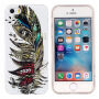Carcasă de protecţie, luminoasă în întuneric, pentru iPhone 5 / 5S / SE (2016) - pană