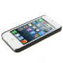 Carcasă cu partea din spate din lemn, pentru Apple iPhone 5 / 5S / SE (2016) - cabină telefonică