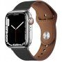 Curea de piele cu prindere cu ac pentru Apple Watch 42mm / 41mm / 40mm / 38mm - negru