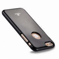 Carcasă sclipitoare de protecţie MERCURY GOOSPERY, pentru Apple iPhone 6 / 6S - negru