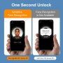 ENKAY 2.5D Anti-Spy Sticlă securizatată pentru iPhone 12 / 12 Pro