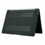 Husă mată pentru MacBook Air 13" (A2681 / A3113) - verde închis