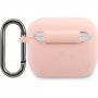 Lacoste Glossy Printing Logo husă silicon pentru AirPods 3 - roz