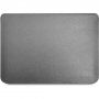 Guess Saffiano Triangle Metal Logo husă pentru iPad Pro 12,9" / MacBook până la 14" - argintiu