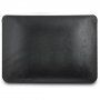 Karl Lagerfeld Head Embossed husă din piele pentru iPad Pro 12.9" / MacBook do 14" - negru