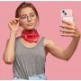 CubeNest S1B0 powerbank magnetic fără fir cu port USB-C - 5 000 mAh - roz