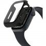 Belkin Screenforce TemperedCurve 2v1 carcasă cu sticlă securizată pentru Apple Watch 41 mm - negru