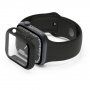Belkin Screenforce TemperedCurve 2v1 carcasă cu sticlă securizată pentru Apple Watch 45 mm - negru