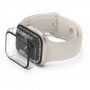 Belkin Screenforce TemperedCurve 2v1 carcasă cu sticlă securizată pentru Apple Watch 45 mm - transparent