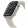 Belkin Screenforce TemperedCurve 2v1 carcasă cu sticlă securizată pentru Apple Watch 45 mm - transparent