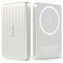 CubeNest S1B0 powerbank magnetic fără fir cu port USB-C - 5 000 mAh - argintiu