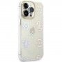 Guess Peony Glitter husă pentru iPhone 14 Pro Max - alb