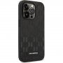 Karl Lagerfeld Saffiano Monogram husă pentru iPhone 14 Pro Max - negru