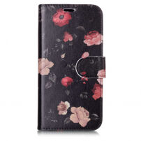 Husă de protecţie flip 2 în 1, detaşabilă, pentru Apple iPhone XS / iPhone X - trandafir