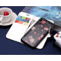 Husă de protecţie flip 2 în 1, detaşabilă, pentru Apple iPhone XS / iPhone X - trandafir
