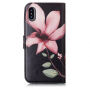 Husă de protecţie flip 2 în 1, detaşabilă, pentru Apple iPhone XS / iPhone X - magnolie