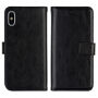 Husă de protecţie flip 2 în 1, detaşabilă, pentru Apple iPhone XS / iPhone X - negru