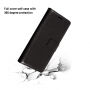 Husă de protecţie flip 2 în 1, detaşabilă, pentru Apple iPhone XS / iPhone X - negru