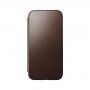 Nomad Leather Folio carcasă flip cu MagSafe pentru iPhone 14 Pro Max - maro