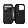 Nomad Leather Folio carcasă flip cu MagSafe pentru iPhone 14 Pro - maro
