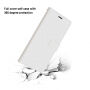 Husă de protecţie flip 2 în 1, detaşabilă, pentru Apple iPhone XS / iPhone X - alb