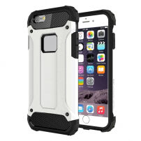 Carcasă super rezistentă "Armor", pentru Apple iPhone 6 Plus / 6S Plus – albă
