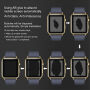 Sticlă temperată IMAK Pro+ 2.5D, pentru Apple Watch - 38mm - negru