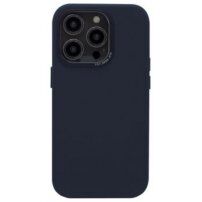 Decoded Leather BackCover husă pentru iPhone 14 Pro - albastru