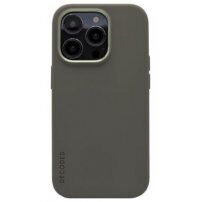 Decoded Silicone Backcover husă silicon pentru iPhone 14 Pro Max - măslinie