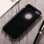 Carcasă de protecţie pentru Apple iPhone 6 / 6S - negru și auriu