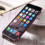 Carcasă de protecţie pentru Apple iPhone 6 / 6S - roz-auriu / vişiniu