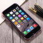 Carcasă de protecţie pentru Apple iPhone 6 / 6S - roz-auriu / vişiniu