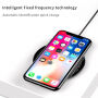 Încărcător wireless BASEUS, transparent, pentru iPhone - negru