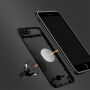 Carcasă USAMS, cu baterie 3000mAh şi protecţie lentilă, pentru Apple iPhone SE (2020/2022) / 8 / 7 / 6S / 6 - negru