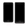 Carcasă USAMS, cu baterie 3000mAh şi protecţie lentilă, pentru Apple iPhone SE (2020/2022) / 8 / 7 / 6S / 6 - negru