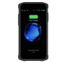 Carcasă rezistentă de protecţie, cu baterie 4000 mAh, pentru iPhone SE (2020/2022) / 8 / 7 / 6S / 6 - gri