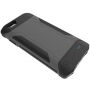 Carcasă rezistentă de protecţie, cu baterie 4000 mAh, pentru iPhone SE (2020/2022) / 8 / 7 / 6S / 6 - gri