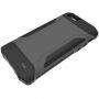 Carcasă rezistentă de protecţie, cu baterie 4000 mAh, pentru iPhone SE (2020/2022) / 8 / 7 / 6S / 6 - gri